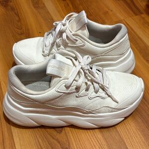 Skechers White Athletic Shoes